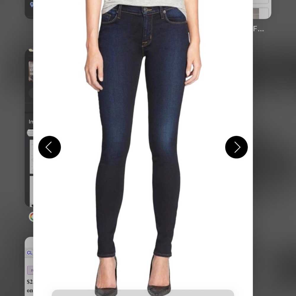 Hudson Mid-Rise Super Skinny Jean